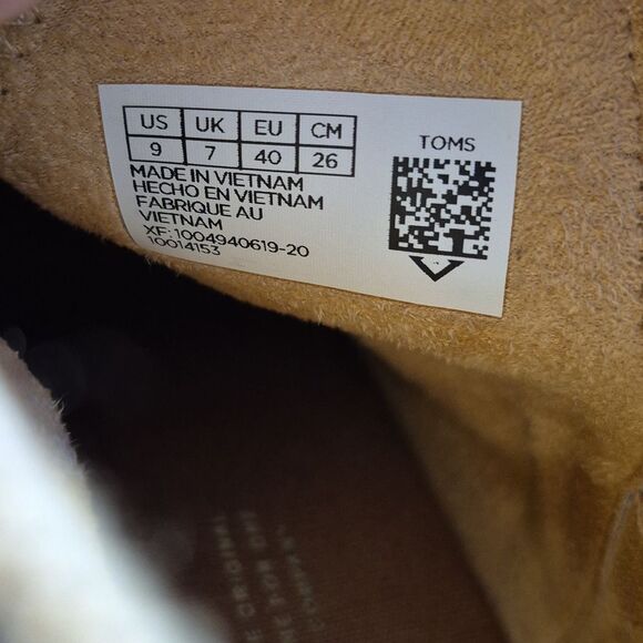 Toms Women's 9 Animal Print Wedge Ankle Boots - Picture 5 of 6